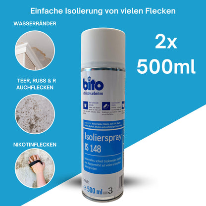 bito Isolierspray IS 148 Fleckenspray 500 ml