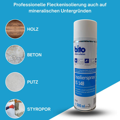 bito Isolierspray IS 148 Fleckenspray 500 ml